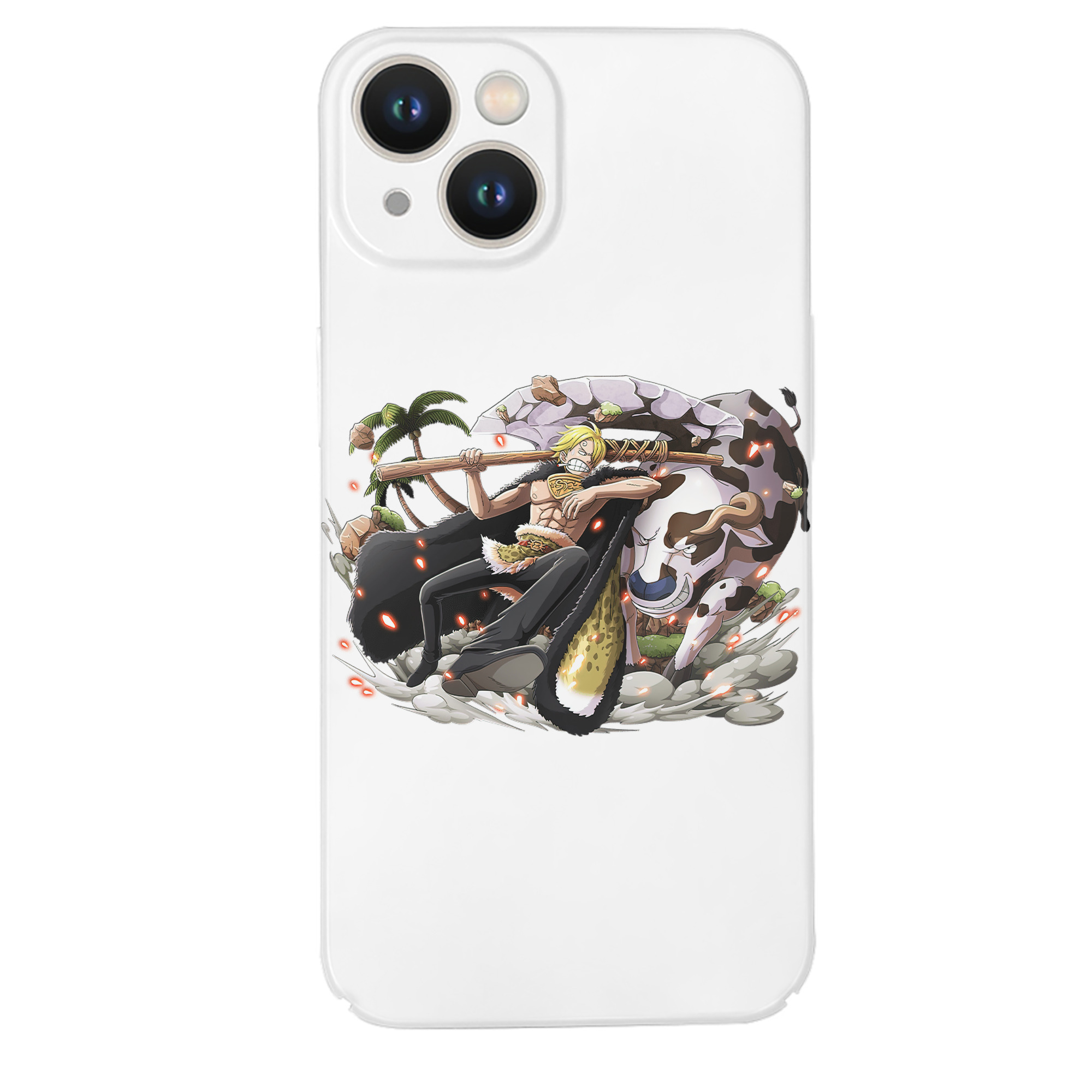 （画像用） ワンピース サンジ ONE PIECE Sanji 【iPhone 14シリーズ対応】ハードケース
